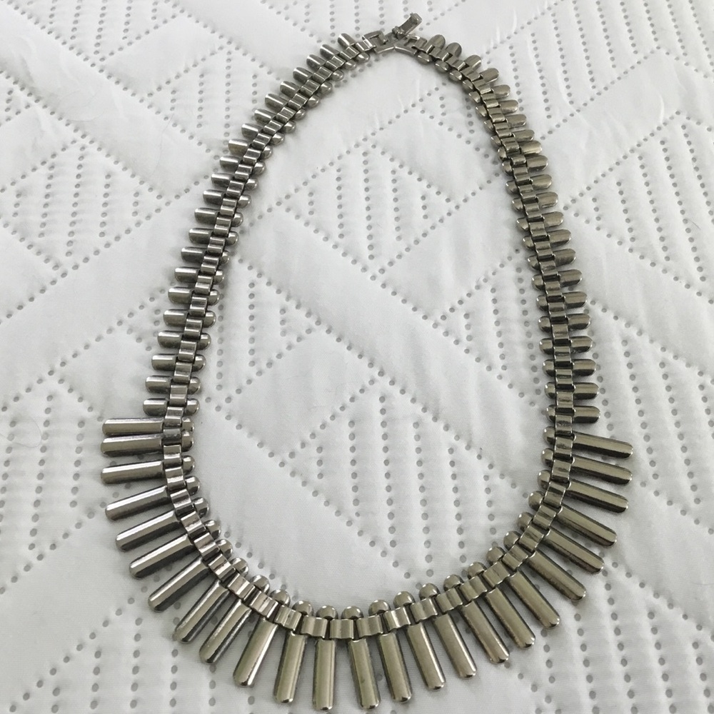 Cleopatra Fringe Bib Statement Necklace